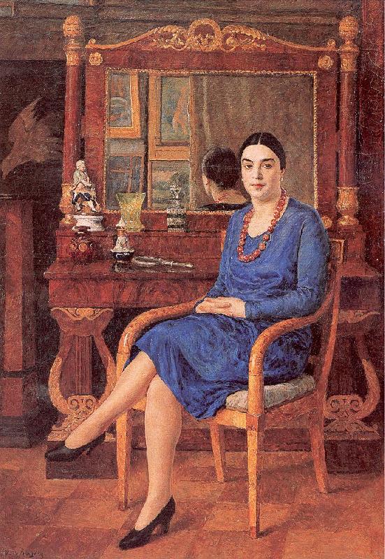 Mashkov, Ilya Portrait of Z. D. R oil painting image